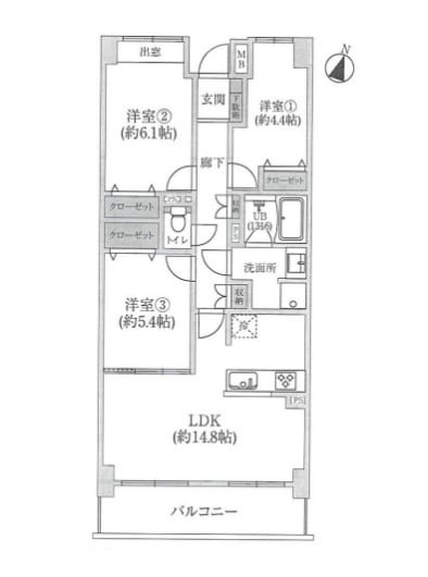 (間取)