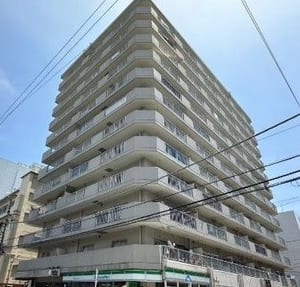 東南角部屋住戸につき陽当り良好　最寄り駅徒歩10分圏内　新規内装リフォーム　安心のアフターサービス保証付き(外観)