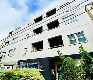 最寄り駅徒歩1分の好立地　大切なペットと一緒に暮らせます　宅配ボックス・オートロック完備　新規内装リノベーション(外観)