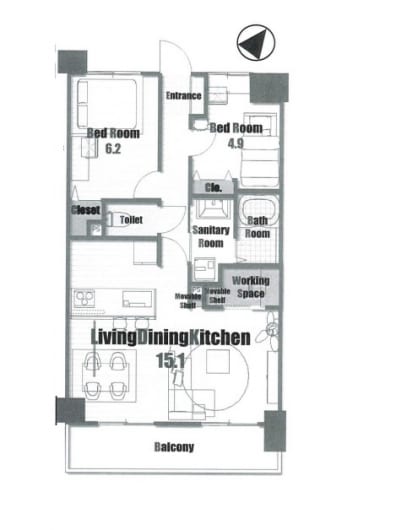 住宅ローン減税適合物件(間取)