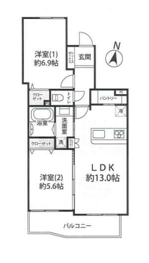 住宅ローン減税適合物件(間取)