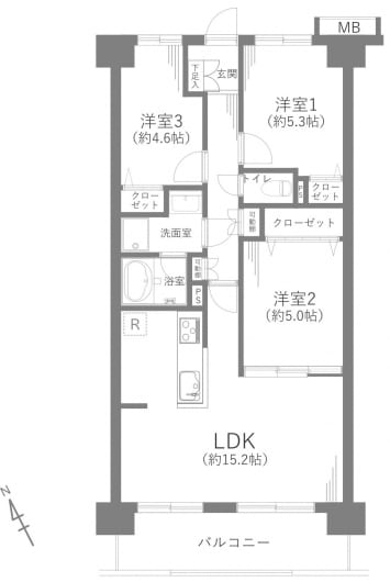 住宅ローン減税適合物件(間取)