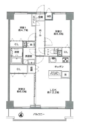 住宅ローン減税適合物件(間取)