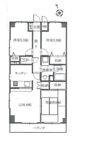 住宅ローン減税適合物件(間取)