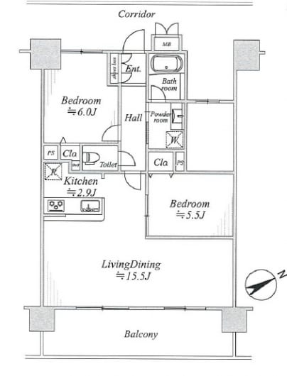 新規内装リフォーム(間取)