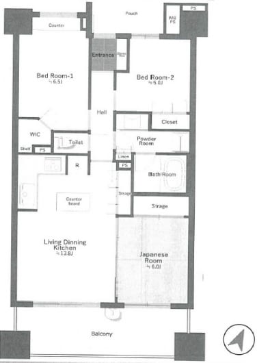 新規内装リフォーム(間取)