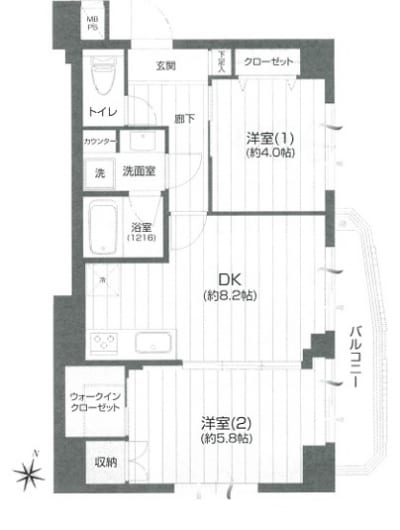 新規内装リノベーション(間取)