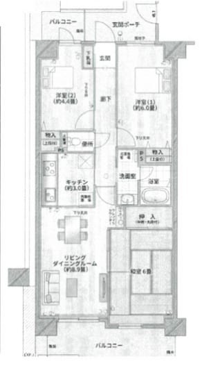 新規内装リフォーム(間取)